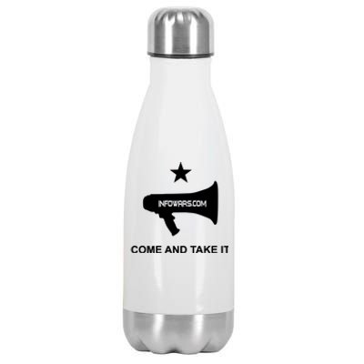 Infowars.Com Come And Take It Stainless Steel Insulated Water Bottle