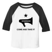 Infowars.Com Come And Take It Toddler Fine Jersey T-Shirt