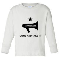 Infowars.Com Come And Take It Toddler Long Sleeve Shirt