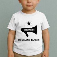 Infowars.Com Come And Take It Toddler T-Shirt