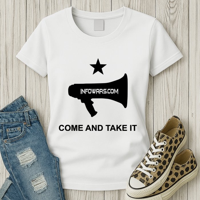 Infowars.Com Come And Take It Womens T-Shirt