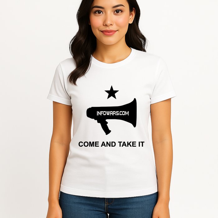 Infowars.Com Come And Take It Womens T-Shirt
