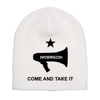 Infowars.Com Come And Take It Short Acrylic Beanie