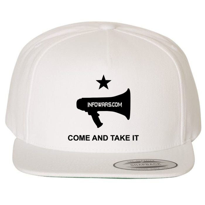 Infowars.Com Come And Take It Wool Snapback Cap