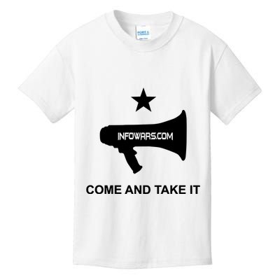 Infowars.Com Come And Take It Kids T-Shirt