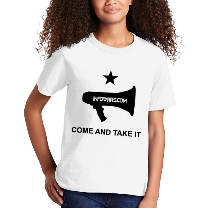 Infowars.Com Come And Take It Kids T-Shirt