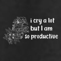 I Cry A Lot But I Am So Productive Country Music Fan Lover Adult Drive Performance Visor