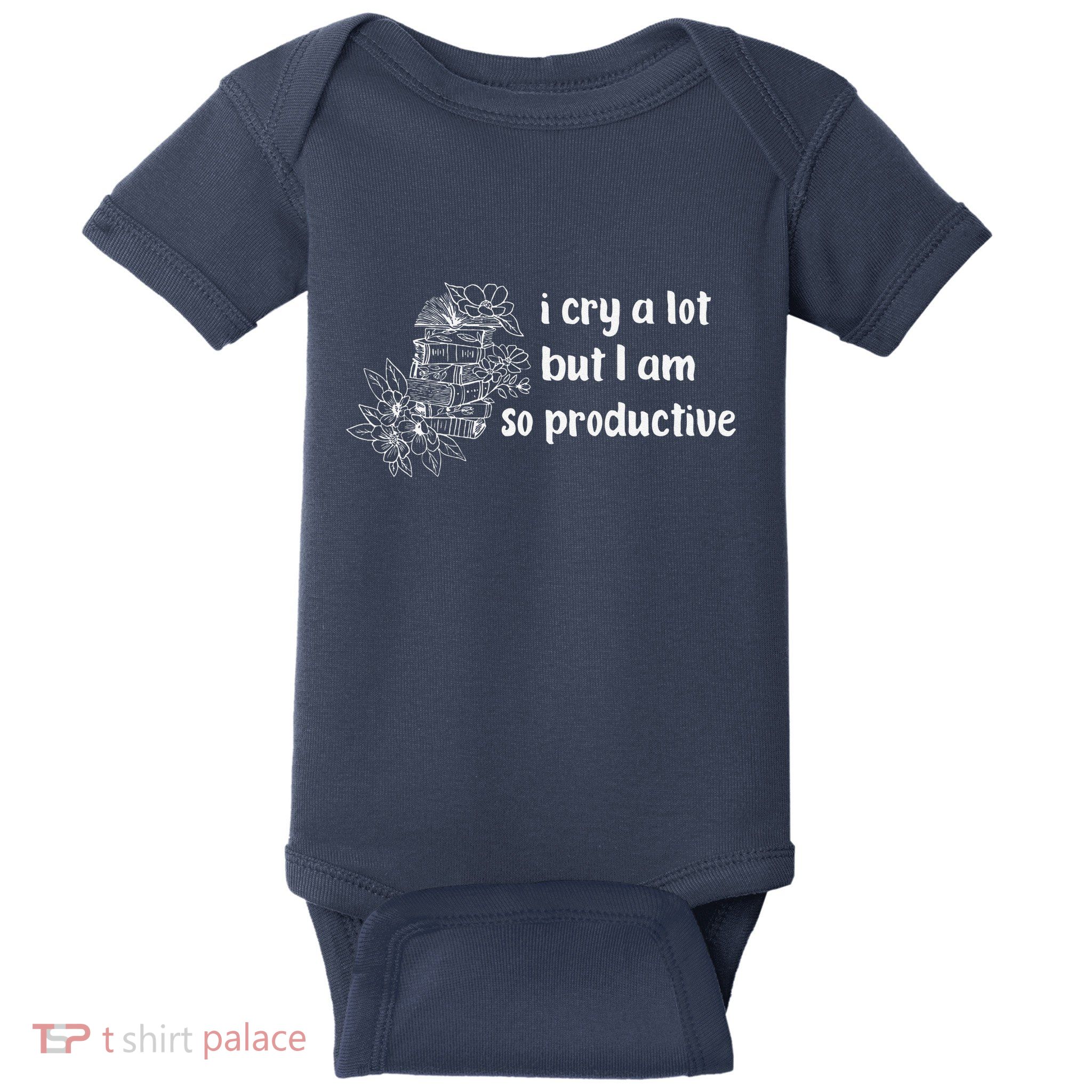 I Cry A Lot But I Am So Productive Country Music Fan Lover Baby Bodysuit