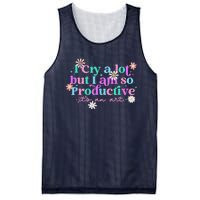 I Cry A Lot But I Am So Productive ItS An Art Gift Mesh Reversible Basketball Jersey Tank