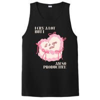 I Cry A Lot But I Am So Productive PosiCharge Competitor Tank