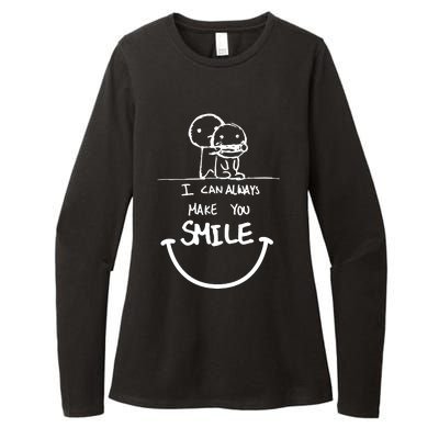 I Can Always Make You Smile Womens CVC Long Sleeve Shirt