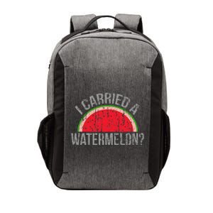 I Carried A Watermelon Funny Dancing For Dancers Vector Backpack