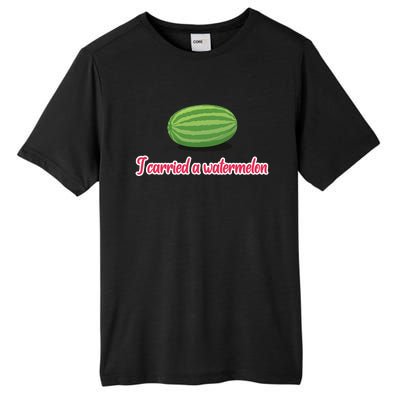 I Carried A Watermelon Tall Fusion ChromaSoft Performance T-Shirt