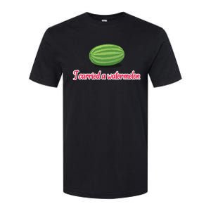 I Carried A Watermelon Softstyle CVC T-Shirt