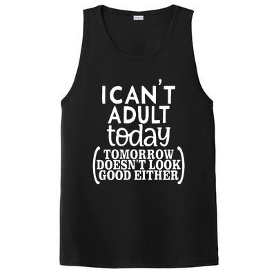 I CanT Adult Today PosiCharge Competitor Tank