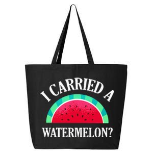 I Carried A Watermelon Funny Dancing 25L Jumbo Tote