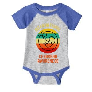 International Cesarean Awareness Month Gift C Section Support Great Gift Infant Baby Jersey Bodysuit