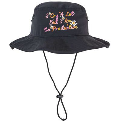 I Cry A Lot But I Am So Productive Legacy Cool Fit Booney Bucket Hat