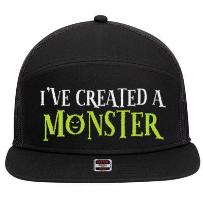 IVe Created A Monster Matching Mom And Set 7 Panel Mesh Trucker Snapback Hat