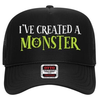 IVe Created A Monster Matching Mom And Set High Crown Mesh Back Trucker Hat