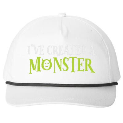 IVe Created A Monster Matching Mom And Set Snapback Five-Panel Rope Hat