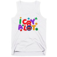 I Cry A Lot Funny Meme Tank Top