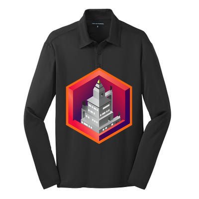 Ingress CTRL Anomaly Silk Touch Performance Long Sleeve Polo