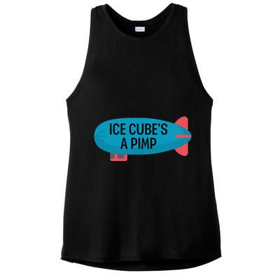 Ice CubeS A Pimp Ladies PosiCharge Tri-Blend Wicking Tank