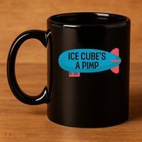 Ice CubeS A Pimp 11oz C Handle Ceramic Mug
