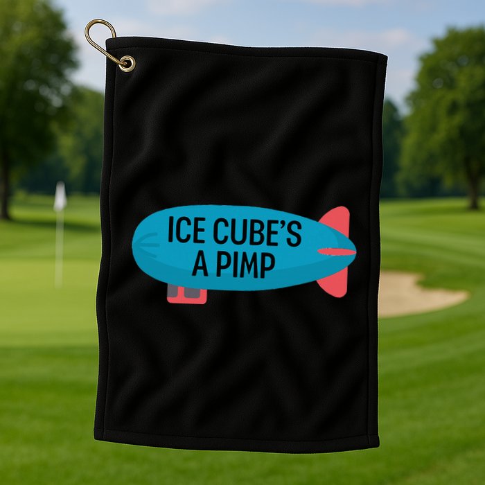 Ice CubeS A Pimp Golf Towel