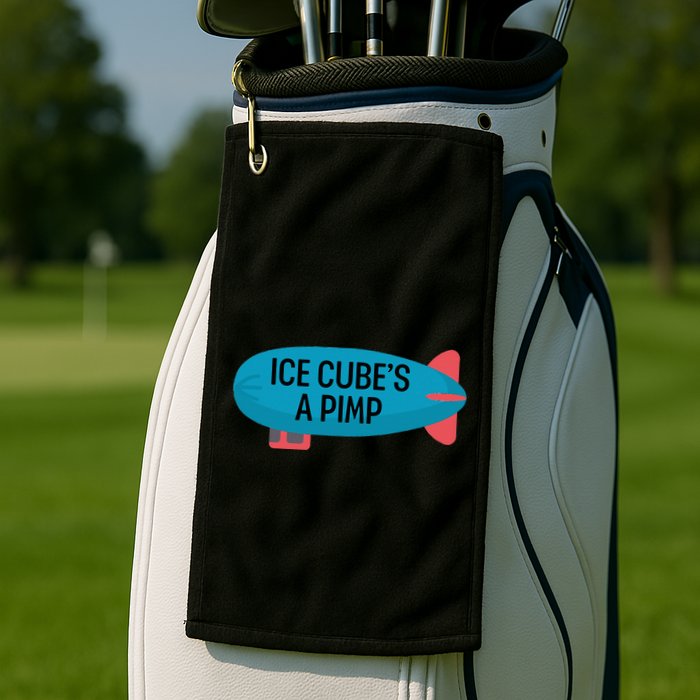 Ice CubeS A Pimp Golf Towel