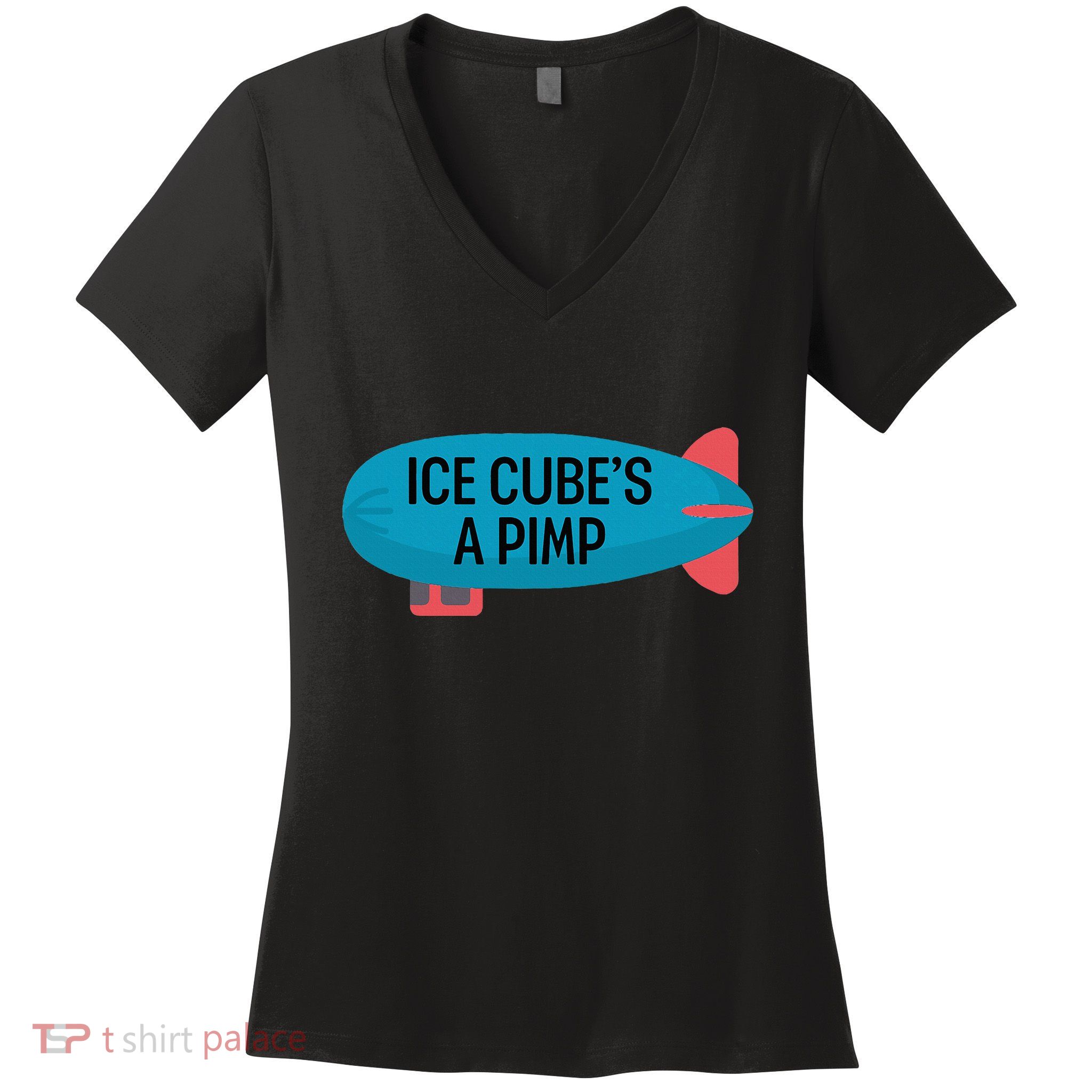 Ice CubeS A Pimp Women's V-Neck T-Shirt