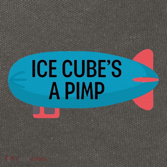 Ice CubeS A Pimp Cotton Canvas Backpack