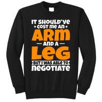 It Cost An Arm And A Leg Funny Amputation Leg Amputee Sweatshirt