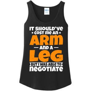 It Cost An Arm And A Leg Funny Amputation Leg Amputee Ladies Essential Tank