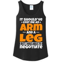 It Cost An Arm And A Leg Funny Amputation Leg Amputee Ladies Essential Tank