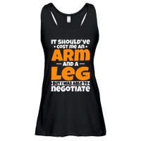 It Cost An Arm And A Leg Funny Amputation Leg Amputee Ladies Essential Flowy Tank