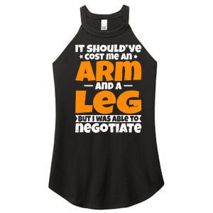 It Cost An Arm And A Leg Funny Amputation Leg Amputee Women's Perfect Tri Rocker Tank