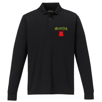 IVe Created A Monster Matching Mom Andset Performance Long Sleeve Polo