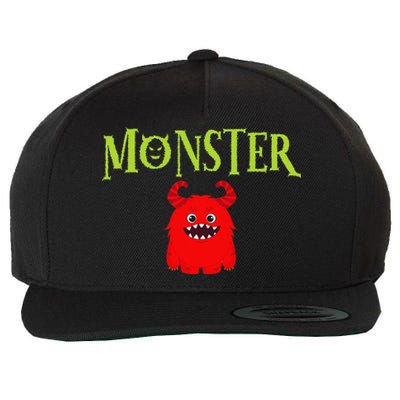 IVe Created A Monster Matching Mom Andset Wool Snapback Cap