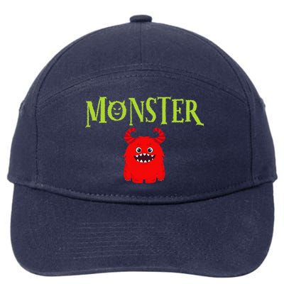 IVe Created A Monster Matching Mom Andset 7-Panel Snapback Hat