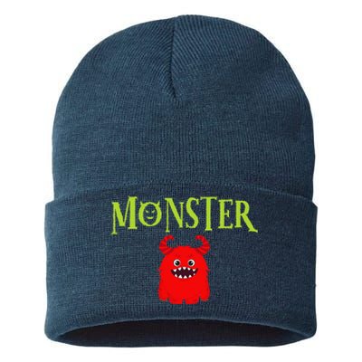 IVe Created A Monster Matching Mom Andset Sustainable Knit Beanie