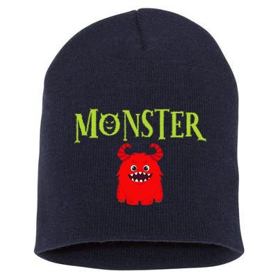 IVe Created A Monster Matching Mom Andset Short Acrylic Beanie