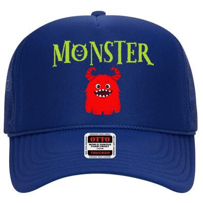 IVe Created A Monster Matching Mom Andset High Crown Mesh Back Trucker Hat