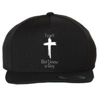 I Can't But I Know A Guy  Wool Snapback Cap