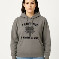 I CanT But I Know A Guy Jesus Cross Funny Christian Hoodie