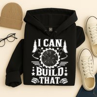 I Can Build That Carpenter Woodworking Carpentry Woodworker Hoodie