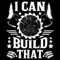 I Can Build That Carpenter Woodworking Carpentry Woodworker 16 in Basic Backpack