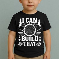 I Can Build That Carpenter Woodworking Carpentry Woodworker Toddler T-Shirt