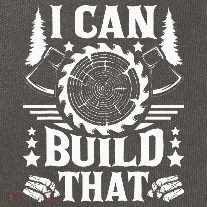 I Can Build That Carpenter Woodworking Carpentry Woodworker Cotton Canvas Backpack